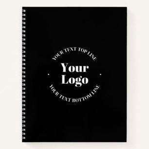 Your Uploaded Business Logo or other Design Notebook