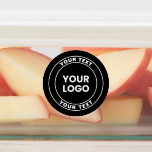 Your Uploaded Logo + Bold Circular Text