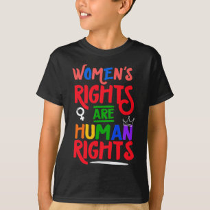 Your Uterus Feminist Women's Rights Are Human Righ T-Shirt