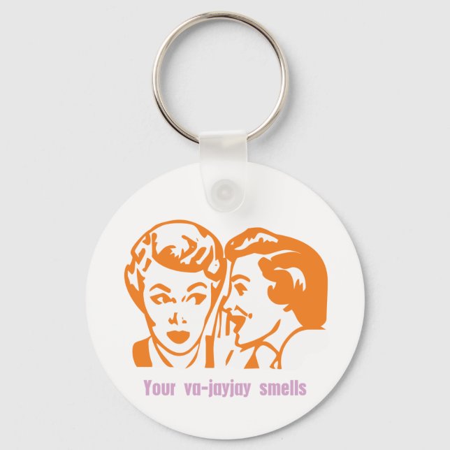 Your va jay jay smells keychain (Front)