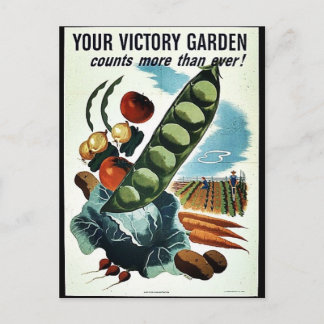 Your Victory Garden Postcard