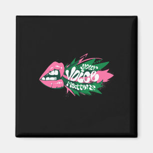 Your Voice S Sticker Magnet