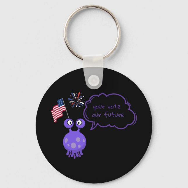 Your Vote2  Keychain (Front)