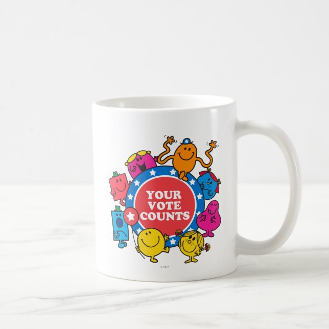 Your Vote Counts! Coffee Mug (Right)