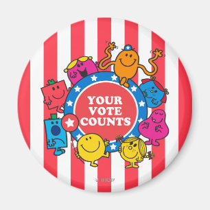 Your Vote Counts! Magnet