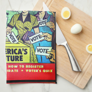Your Vote Is Vital! Kitchen Towel