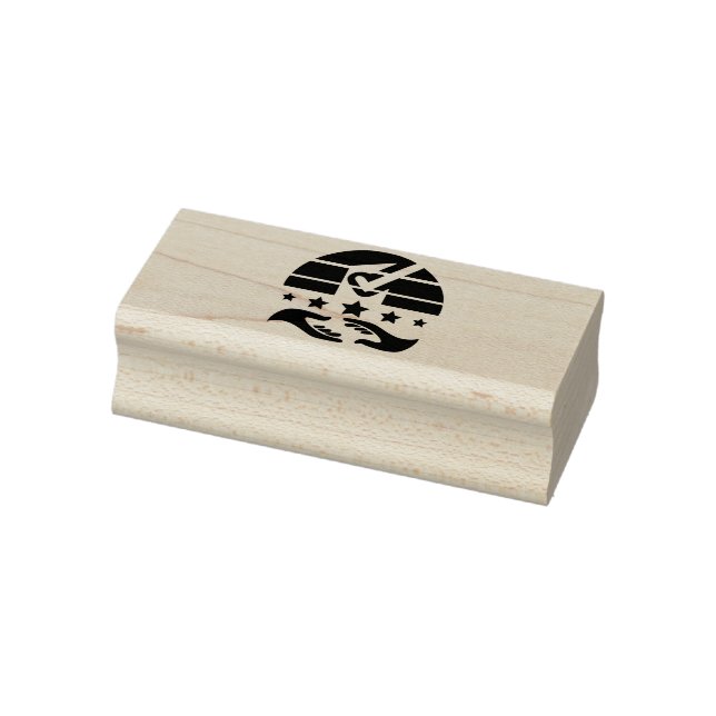 Your vote is your voice rubber stamp (Stamp)