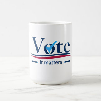 Your Vote Matters Coffee Mug
