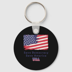 Your Vote S - Register And Turnout To Vote And Sti Keychain