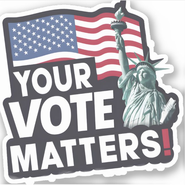Your Votes Matters USA Elections 2024 (Front)