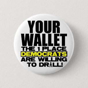 Your Wallet 2 Inch Round Button