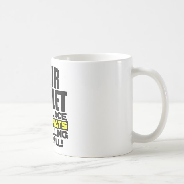 Your Wallet Coffee Mug (Right)