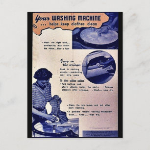 Your Washing Machine Postcard