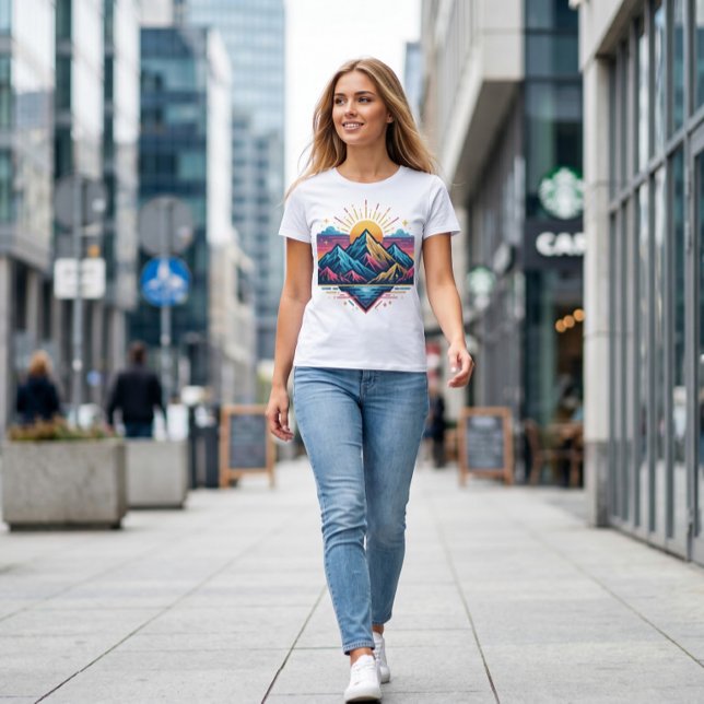 Your wave trendy modern Design Tri-Blend Shirt (Creator Uploaded)