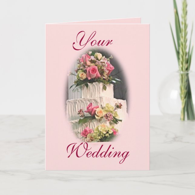Your  Wedding-customize Card (Front)
