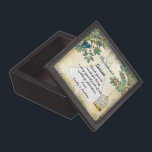 Your Wedding or Engagement Photo Anniversary Gift Jewelry Box<br><div class="desc">Bridesmaid Wood Keepsake Custom Designer Personalized Jewellery Box or Memory Box Elegant</div>