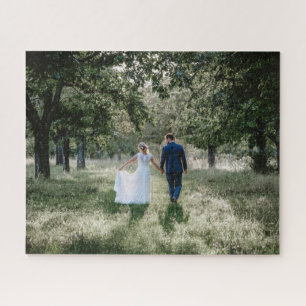 Your Wedding Photo Custom Photo Gift Jigsaw Puzzle