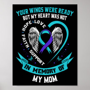 Your Wings Were Ready But My Heart Was Not Mom Sui Poster
