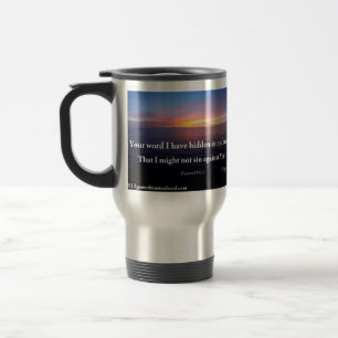 Your Word I have hidden Travel Mug
