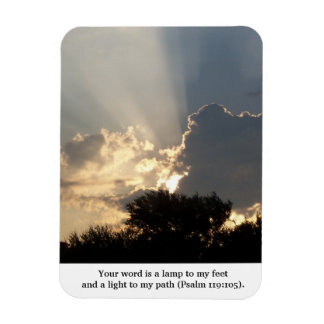 Your Word is a Lamp Fingers of God Magnet