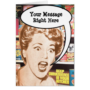 Your Words with Excited Woman