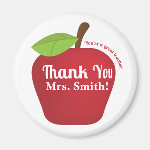 You're a great teacher! Teacher appreciation apple Magnet