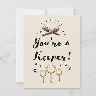 You're A Keeper Card