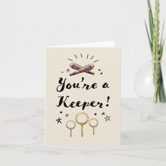 You're A Keeper Note Card (Front)