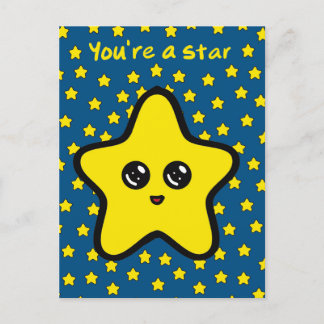 "You're a Star" Postcard