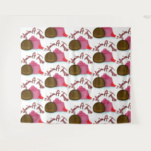 You're A Treat Filled Strawberry Valentine's Day Tapestry