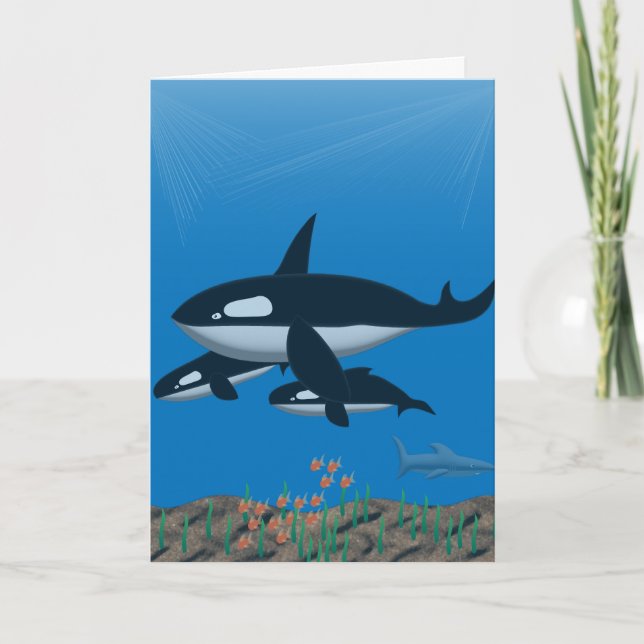 You're a Whale of a Dad Card (Front)