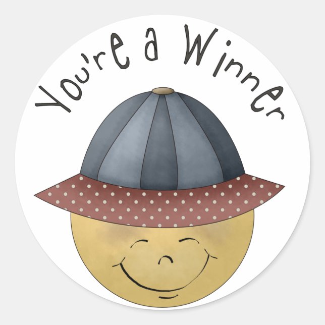 "You're a Winner Sticker (Front)