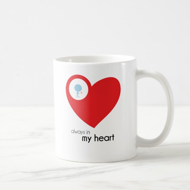 You're Always in My Heart Coffee Mug (Right)