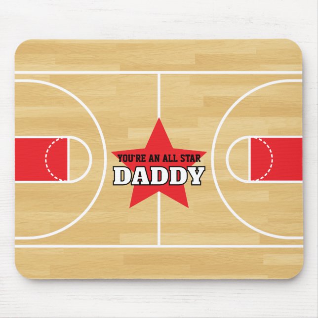 You're an All Star Basketball Personalized Gift Mouse Pad (Front)