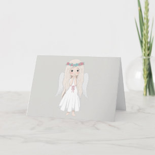 You're an angel thank you card