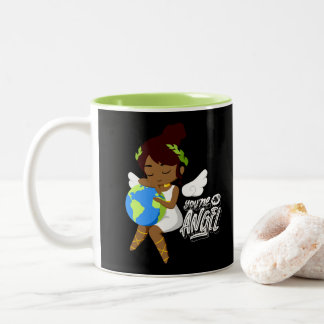 You're An Angel Two-Tone Coffee Mug