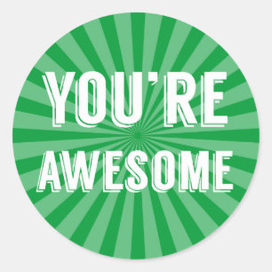 You're Awesome Stickers