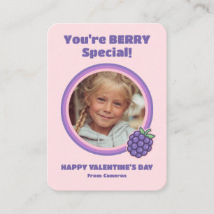 You're BERRY Special Kids Valentine's Card