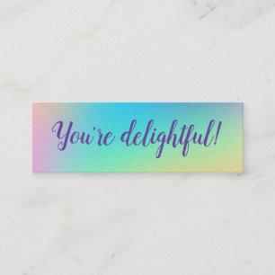 "You're Delightful!" Positivity Cards