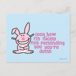 You're Dumb Postcard