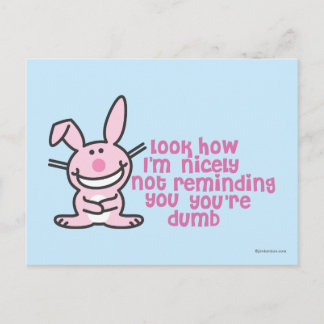 You're Dumb Postcard