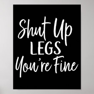 You're Fine Shirt For Gym - Funny Workout Poster