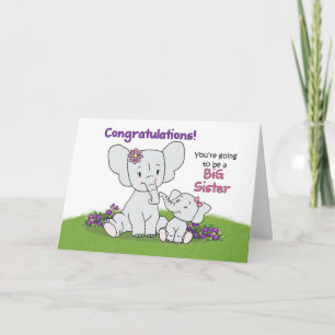 You're Going to be a Big Sister Greeting Card