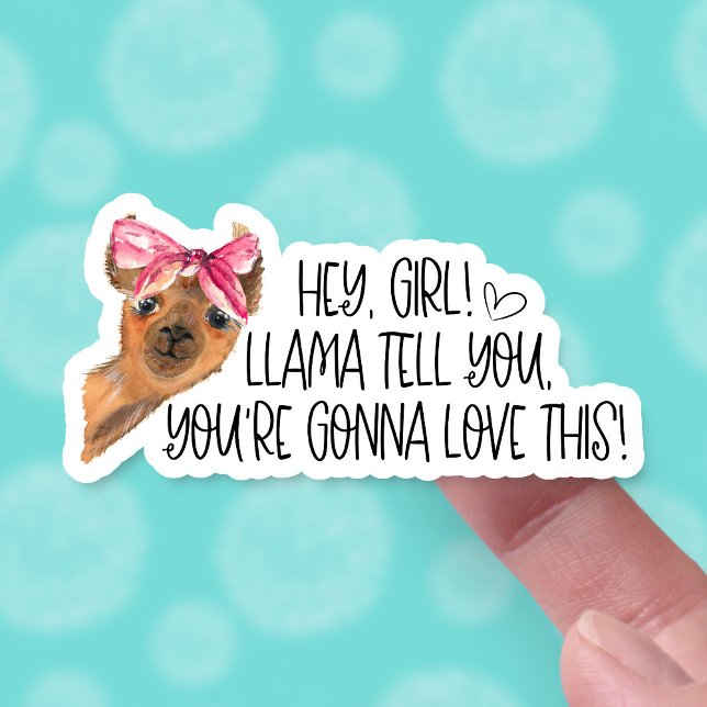 You're Going to Love This Cute Llama Funny Pun  (Creator Uploaded)