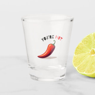 You're Hot Chilli Shot Glass