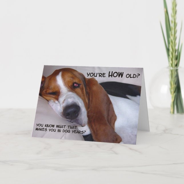 You're how old? card (Front)