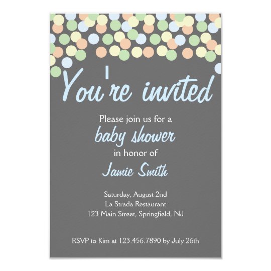 You're Invited - Baby Shower Invitation