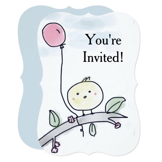 You're Invited Birdie Invitation