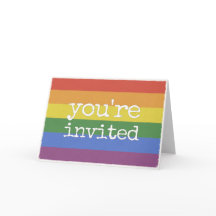 You're Invited card