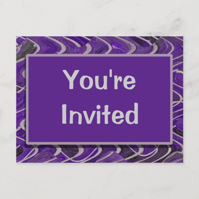 You're Invited Invitation Postcard (Front)